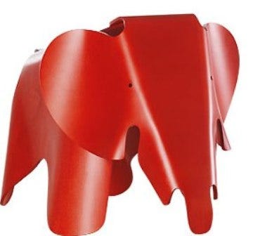 Eames Elephant, Charles and Ray Eames 1945 by Vitra