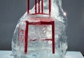 111 block of melting ice