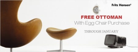 Footstool Promotion - Fritz Hansen