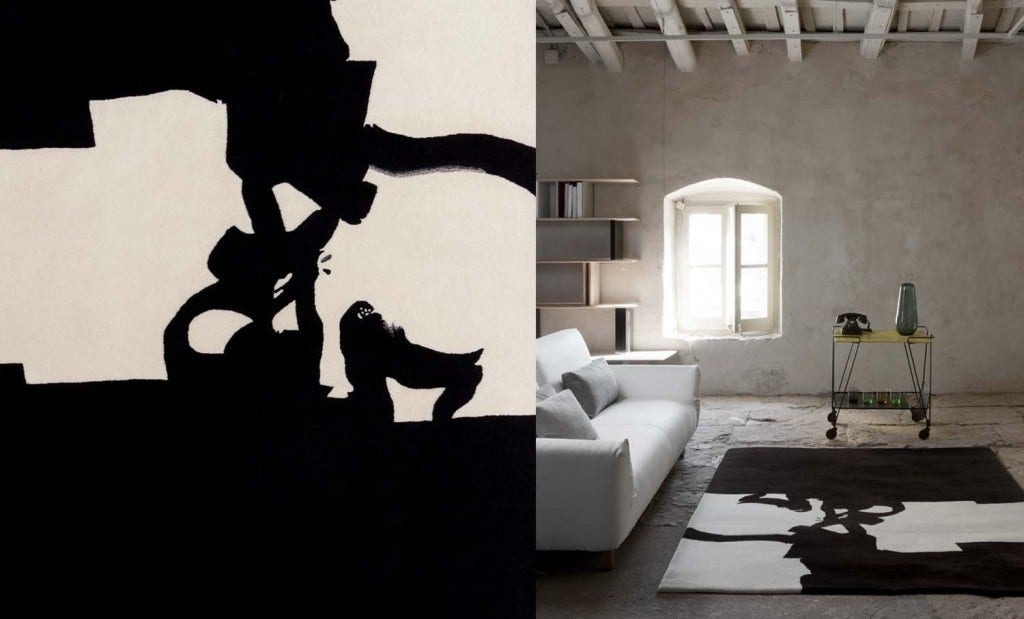 Collage 1966, by Eduardo Chillida for Nanimarquina