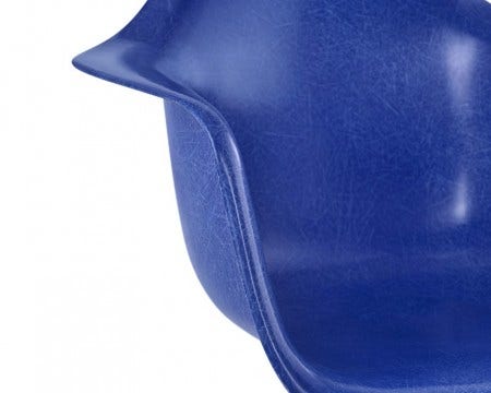 Eames Fiberglass Shell Chair - arm detail
