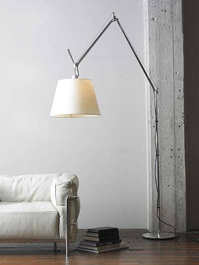One of the most popular Artemide lighting lines is the Tolomeo group, designed by Giancarlo Fassina and Michele De Lucchi. It is available in many options and sizes, from the micro to the classic to the mega!