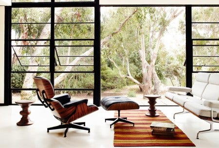 The iconic Eames Lounge Chair is now available in a higher and wider size.