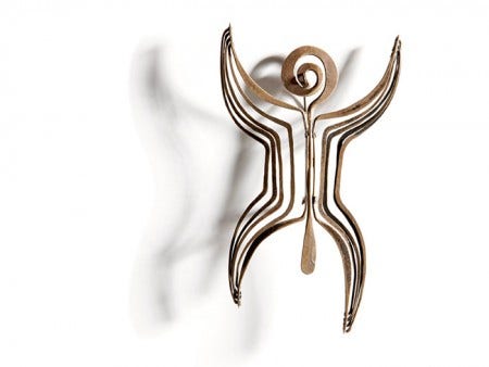 Bertoia-Brooch