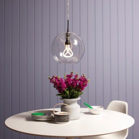 Plumen bulbs are distinguished by their elegant sculptural form. Instead of being hidden from view, as low energy light bulbs tend to be, Plumen bulbs are designed to be on show.