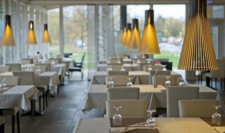 The Secto 4200 / 4201 Pendant Light comes in 2 sizes and is handmade of PEFC-certified form pressed birch in Finland. The wood provides a soft luminosity for atmosphere and appeal.