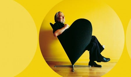 Verner Panton was a man who loved colour.