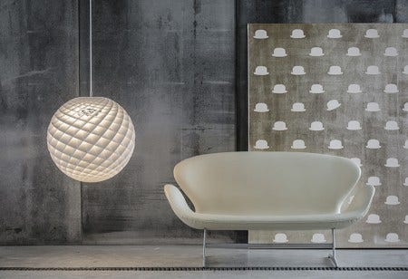 The Louis Poulsen Lighting Collection includes amazing pendant and suspended lighting, plus wall, floor and table lights. The Patera Light is a ball-shaped pendant that floats as a majestic focal point in the room, spreading light in all directions.
