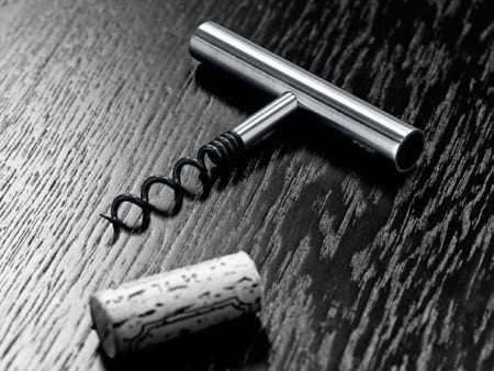 Before you can pour that wine, you need one of these stainless steel cork screws from Stelton.