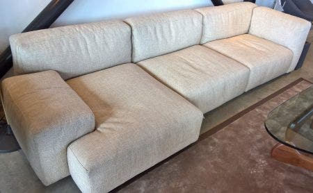 This is an amazing sofa! The Cassina Mex Cube Sectional, reg. $10,800, is on sale for $5995. 