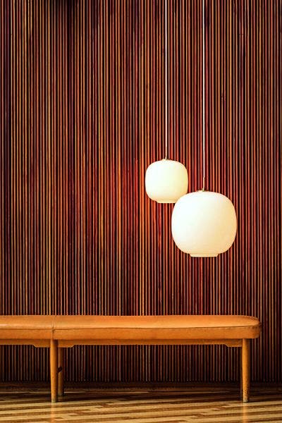 Classic and beautiful, the globe shade is made of smooth opal glass and almost completely encases the light source emitting a beautiful, diffuse, glare-free illumination. 
