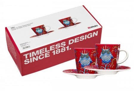 Iittala Taika Espresso Cup & Saucr Set of 2