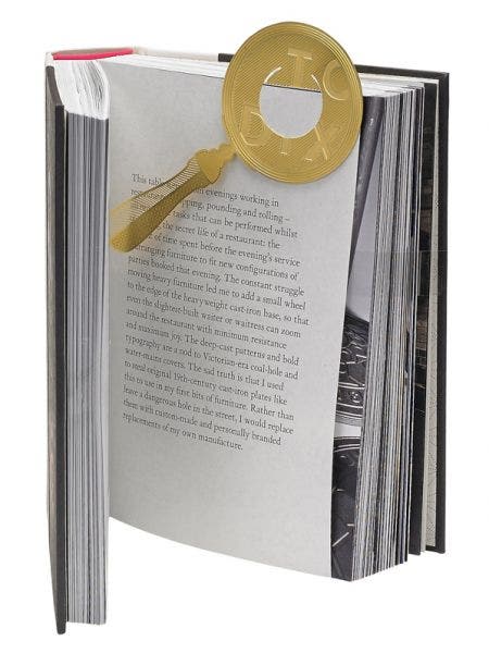 An essential for any bookworm. A fountain pen shaped bookmark formed in digitally etched sheet brass. Designed in London.