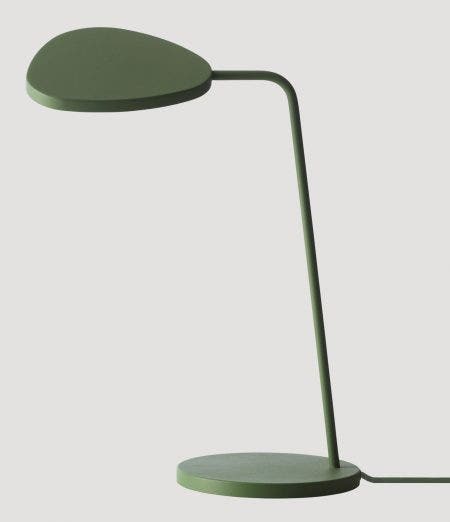 Inspired by the leaves on a tree, the LEAF lamp series creates an iconic silhouette depending on the positioning of the lamp's shade and viewing angle. LEAF is available in two sizes and uses energy-efficient LED technology. The lamps dim function makes it possible to control both light and mood and it is a stylish addition to any room, whether in the home, office or other commercial setting.