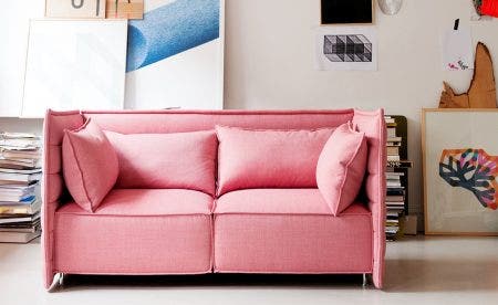Vitra embraced Millennial pink in a big way,