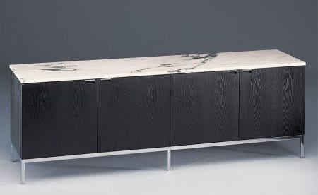 Florence Knoll's Credenza Collection is perfectly proportioned and immaculately detailed. The iconic Florence Knoll Credenza works as well in the dining room as it does in the office.