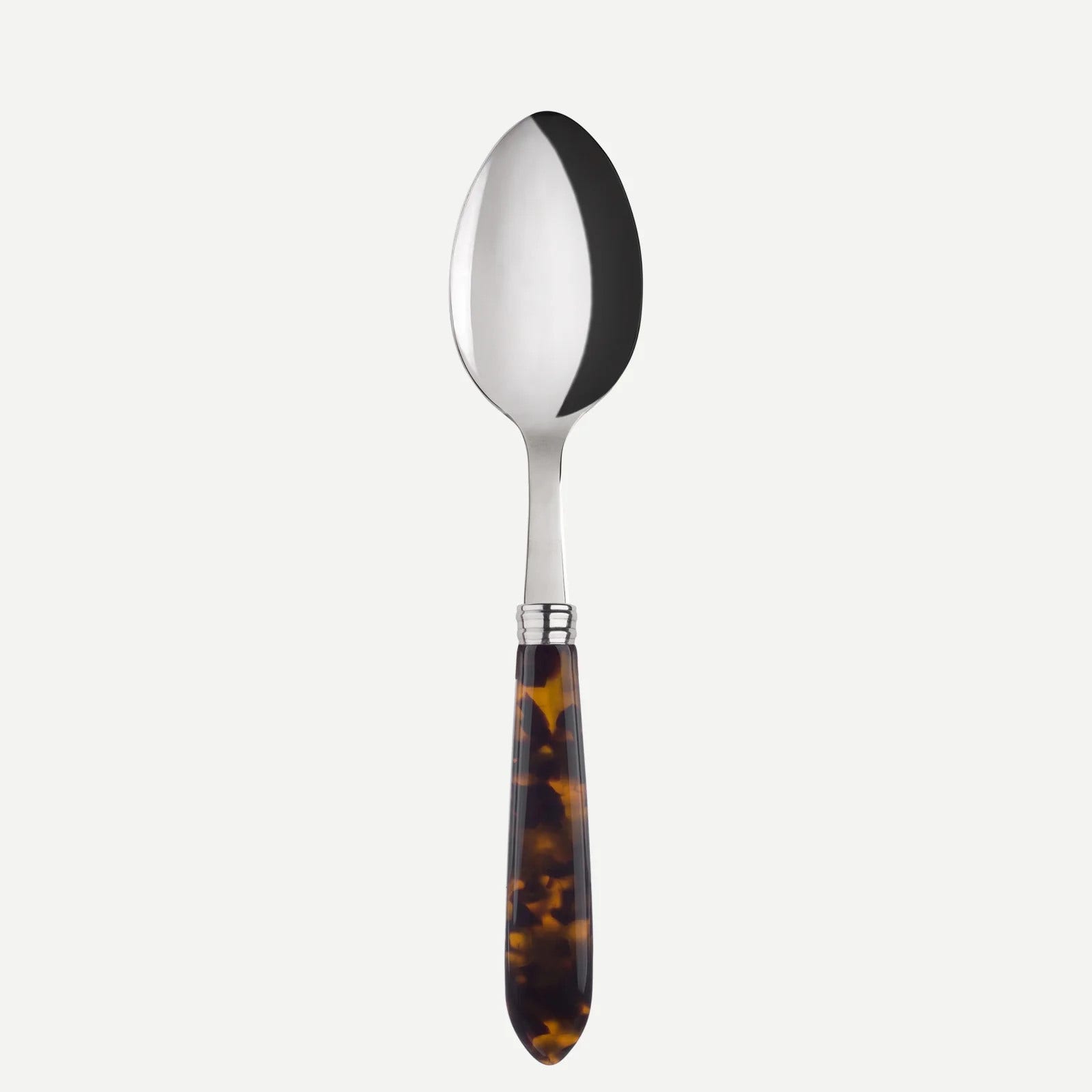 Sabre Paris Tortoise Soup Spoon - Faux Tortoise
