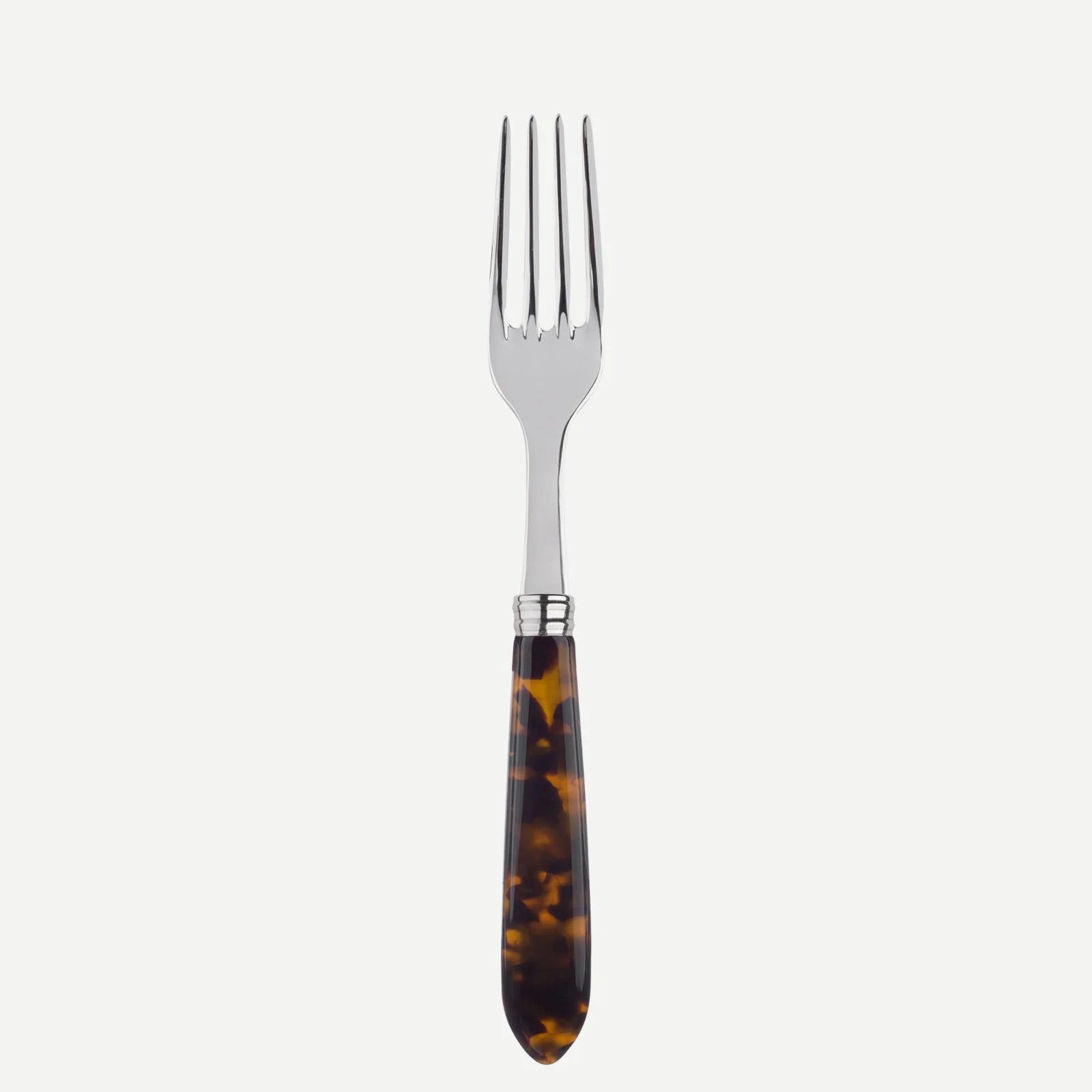 Sabre Paris Tortoise Dinner Fork - Faux Tortoise