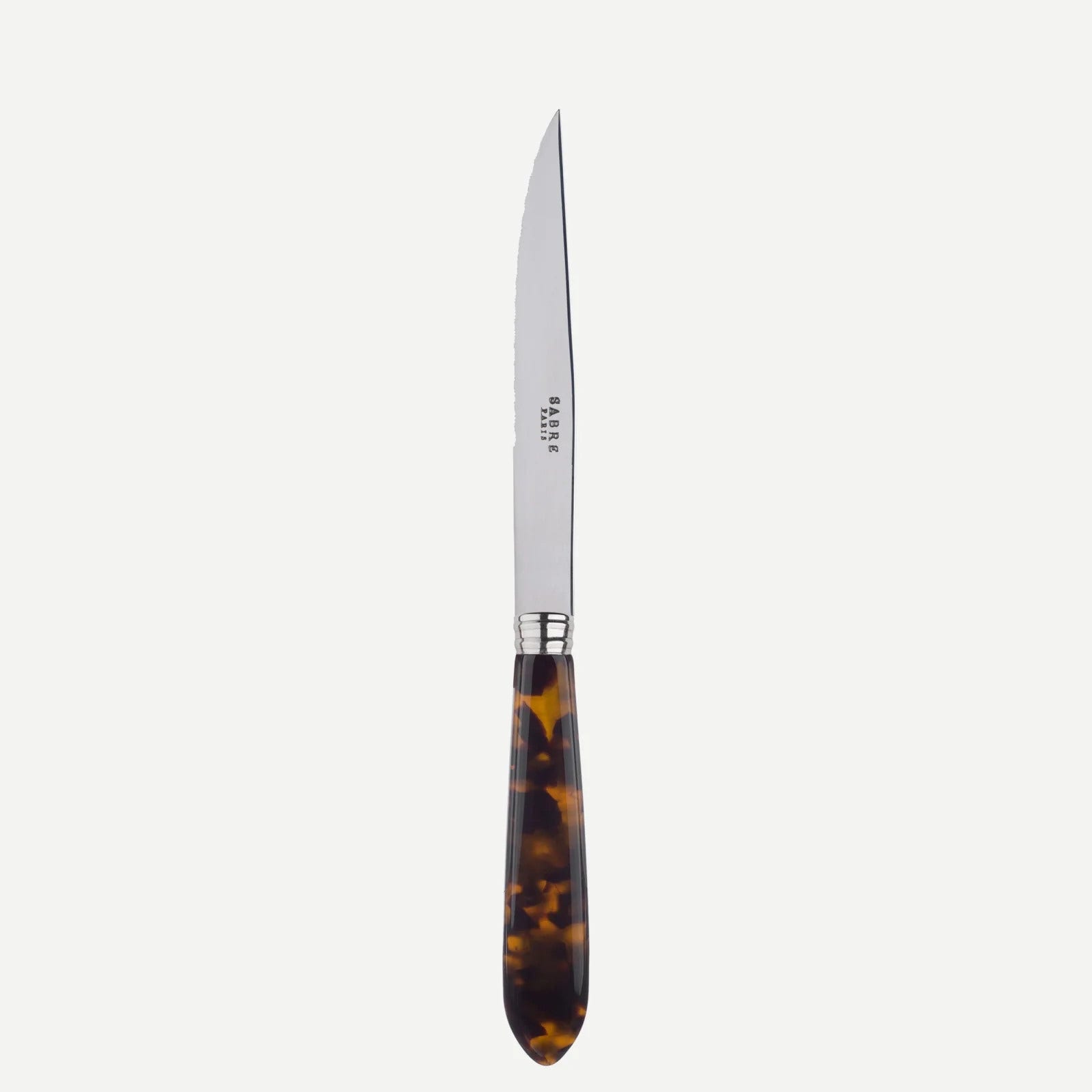 Sabre Paris Tortoise Steak Knife - Faux Tortoise