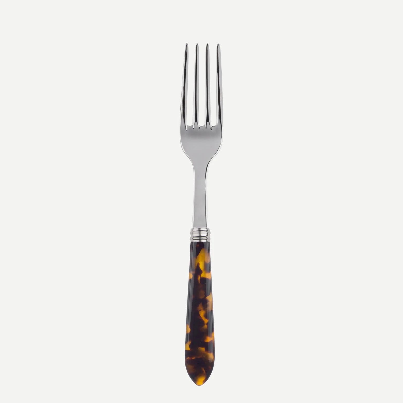 Sabre Paris Tortoise Salad Fork - Faux Tortoise