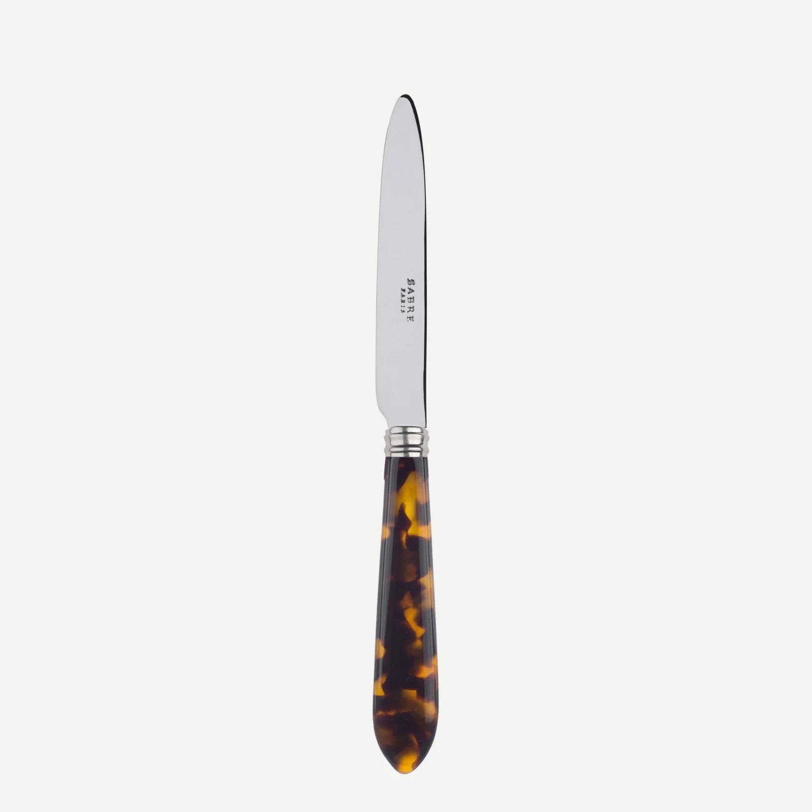 Sabre Paris Tortoise Dessert Knife - Faux Tortoise