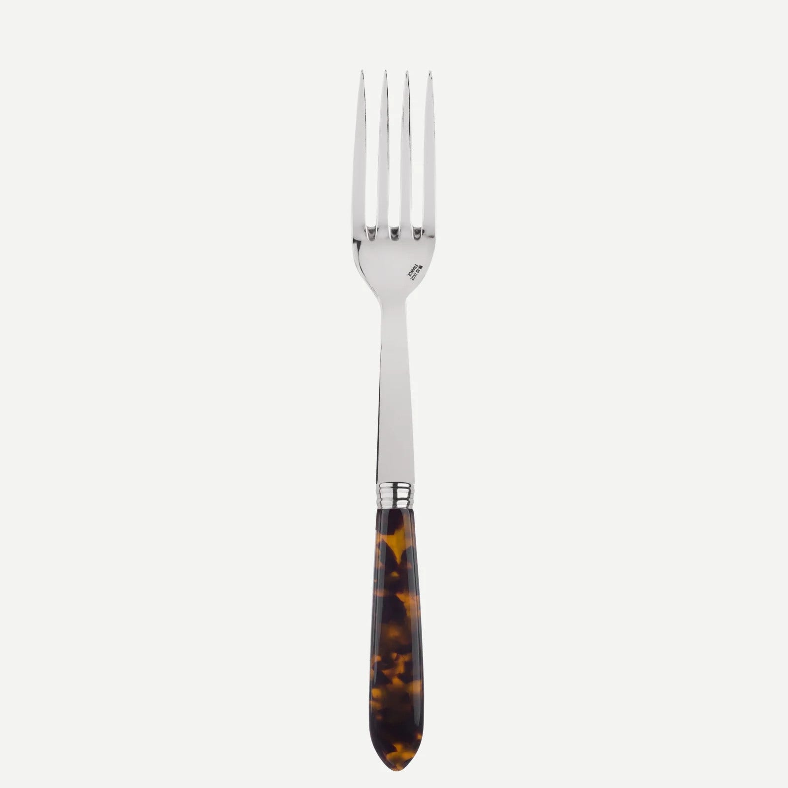 Sabre Paris Tortoise Serving Fork - Faux Tortoise
