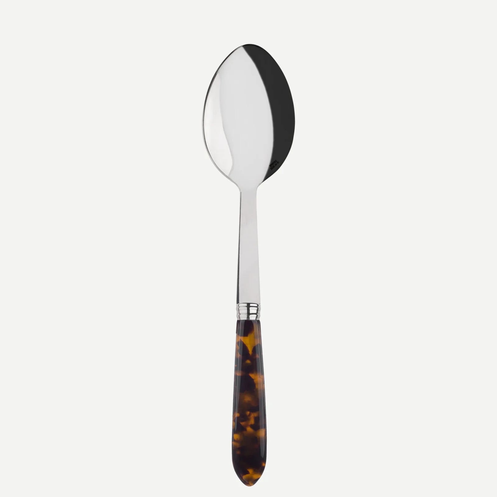 Sabre Paris Tortoise Serving Spoon - Faux Tortoise