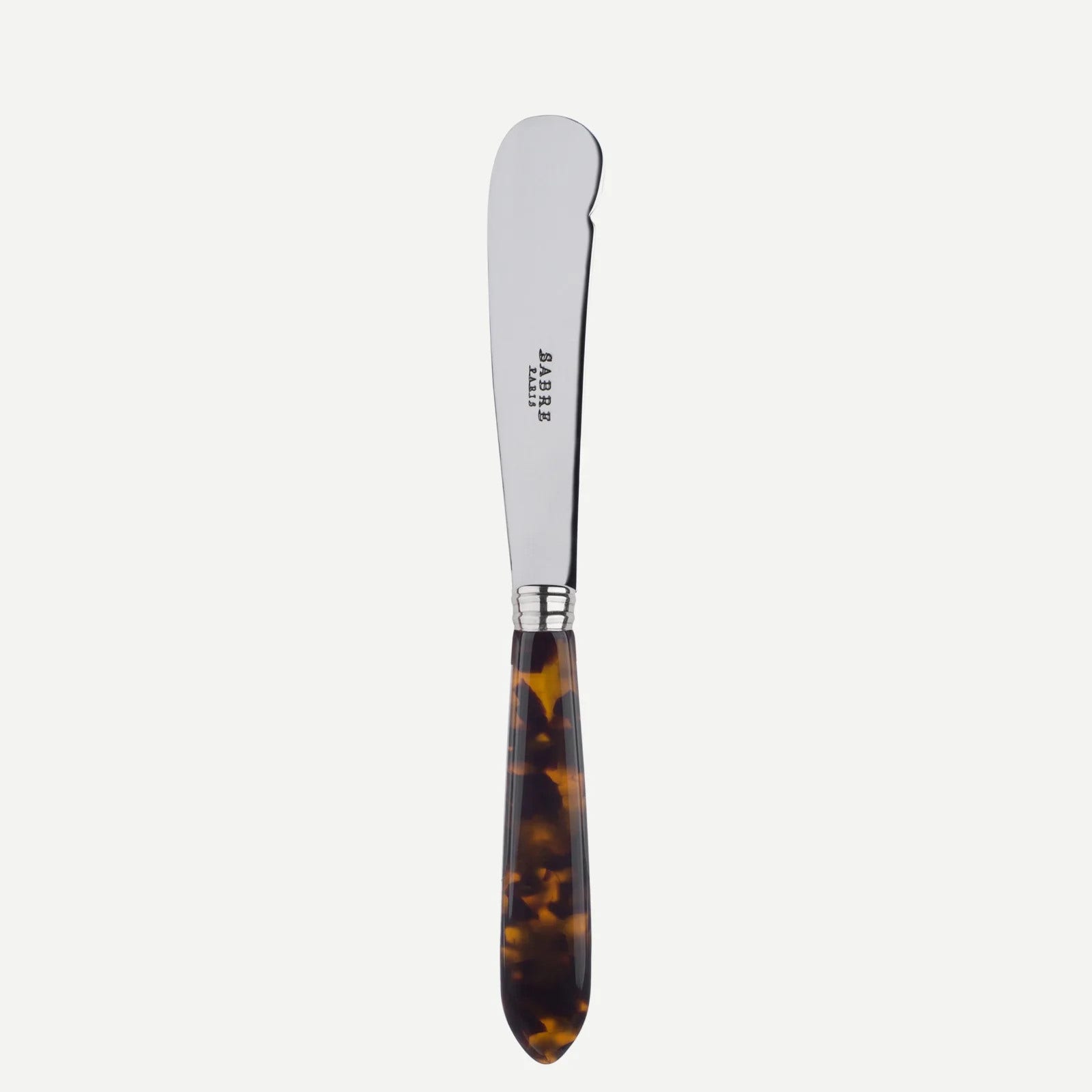 Sabre Paris Tortoise Butter Knife - Faux Tortoise