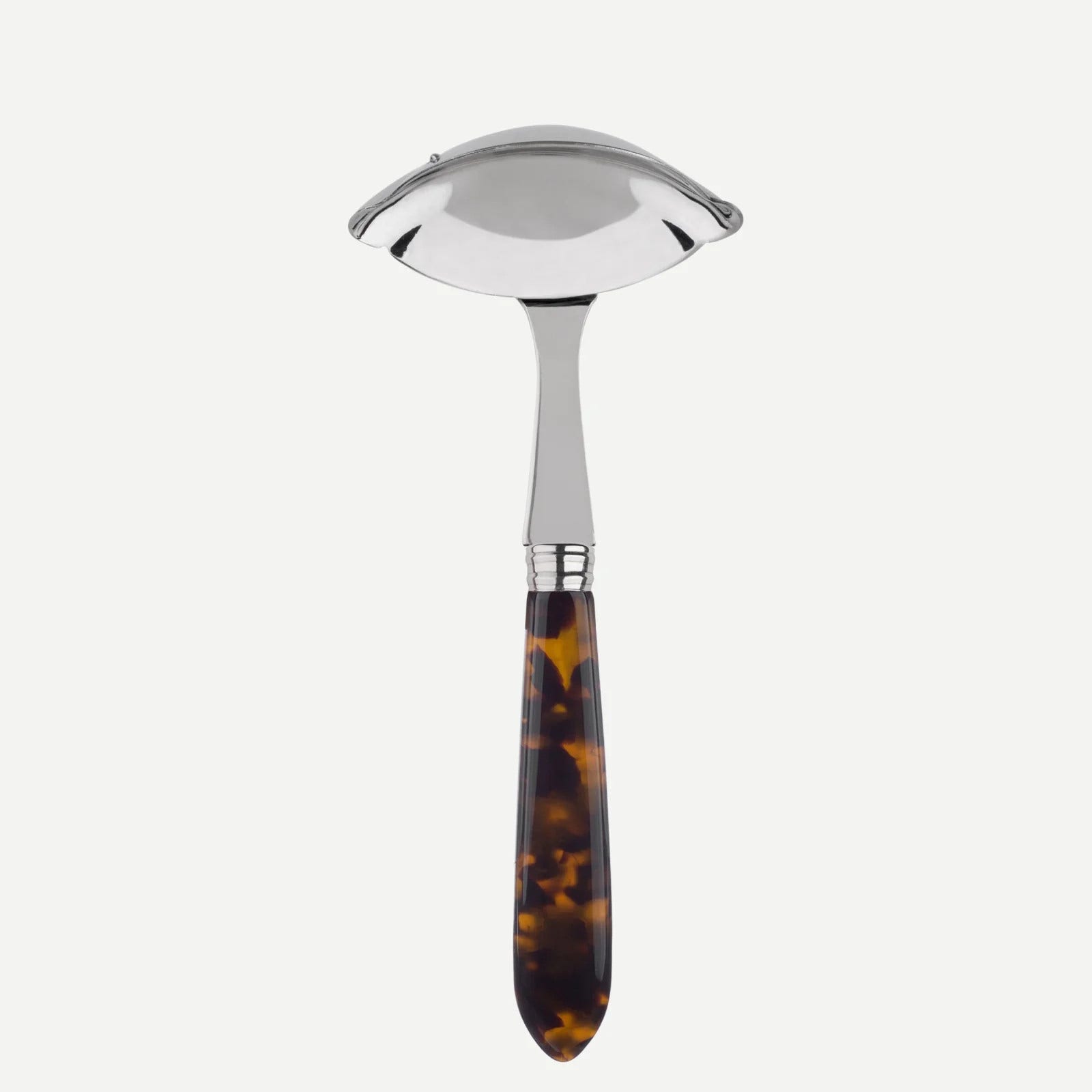 Sabre Paris Tortoise Gravy Ladle - Faux Tortoise