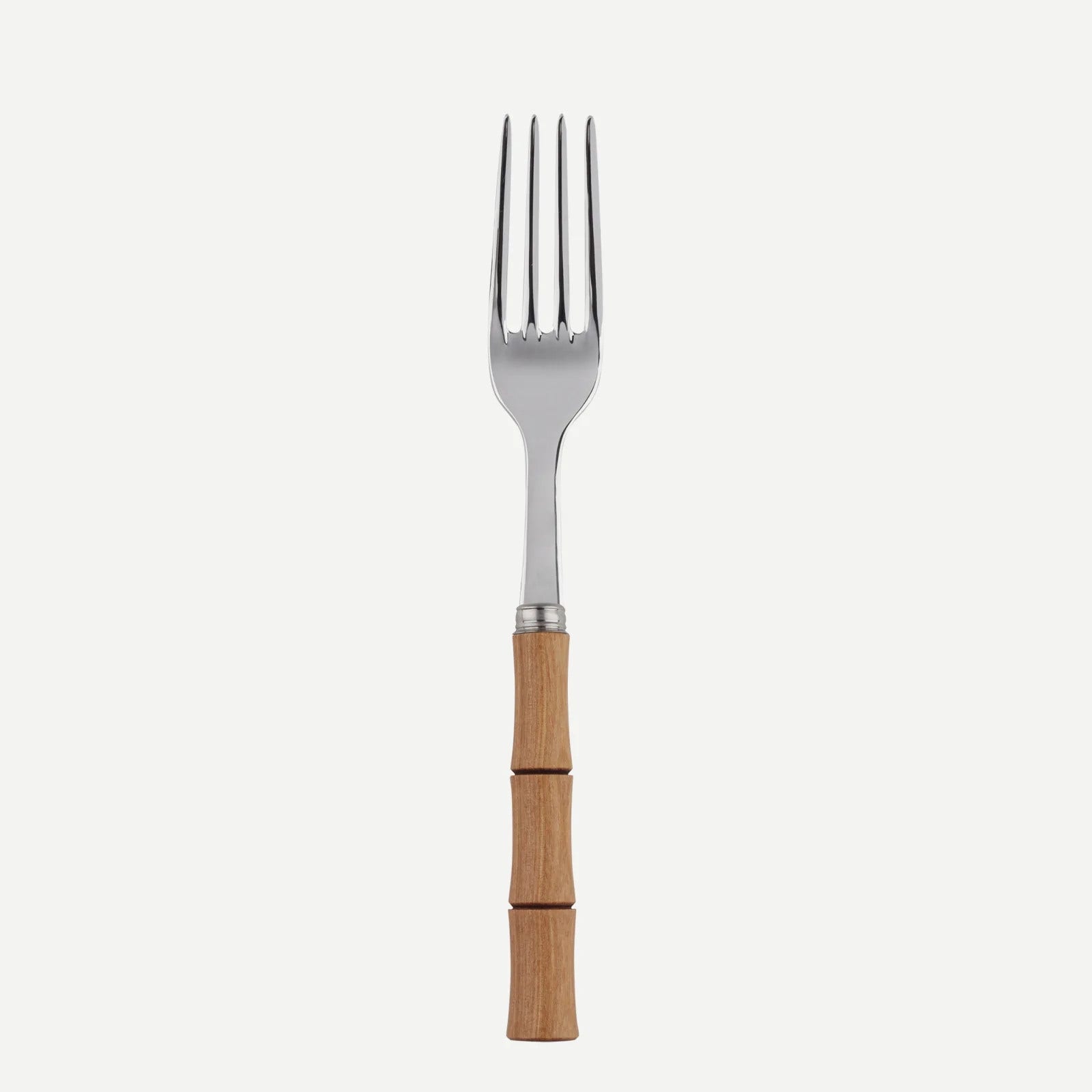 Sabre Paris Bamboo Salad Fork - Light Press Wood