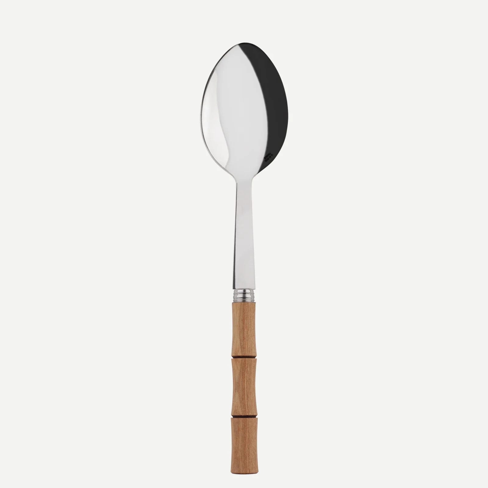 Sabre Paris Bamboo Serving Spoon - Light Press Wood
