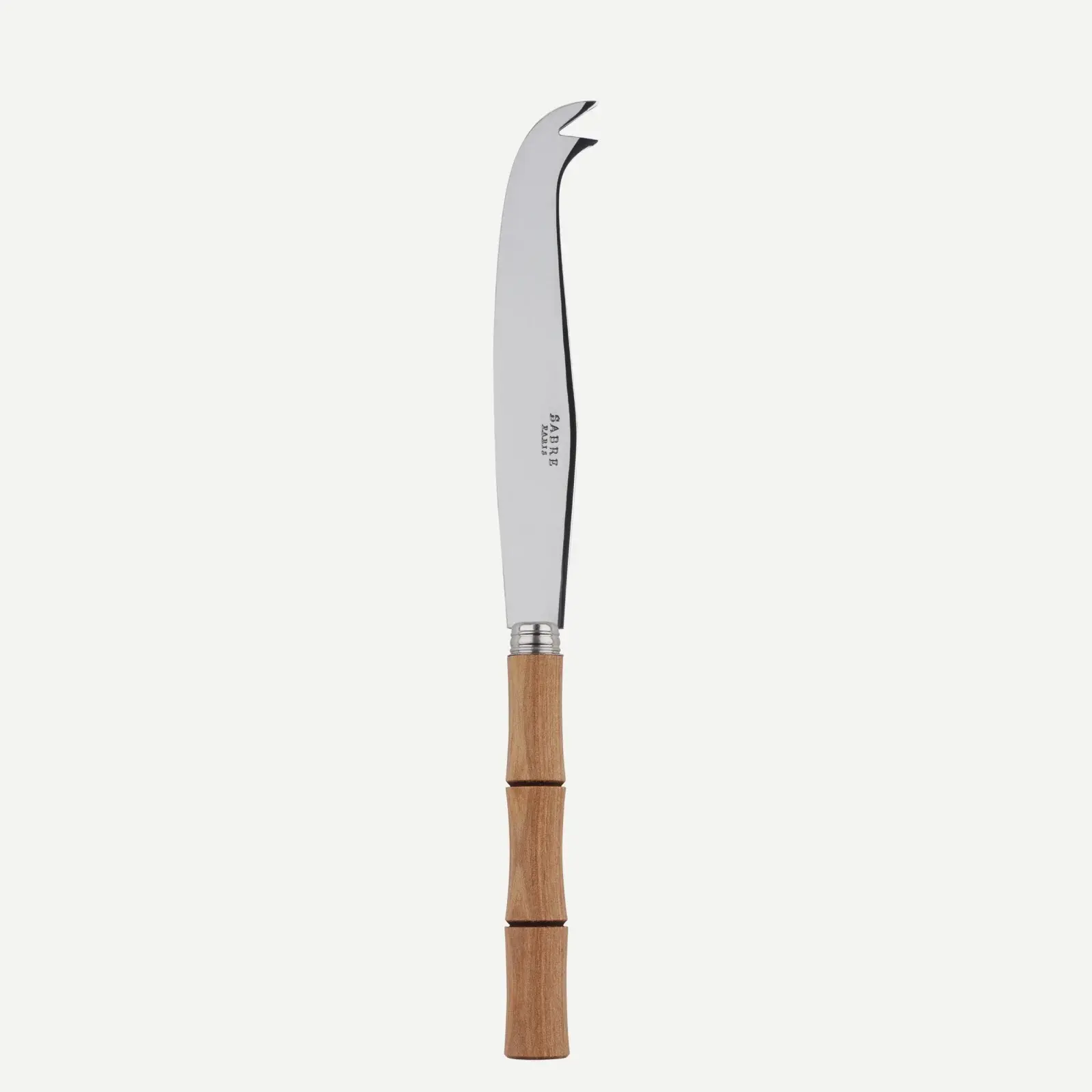 Sabre Paris Bamboo Cheese Knife Large - Light Press Wood