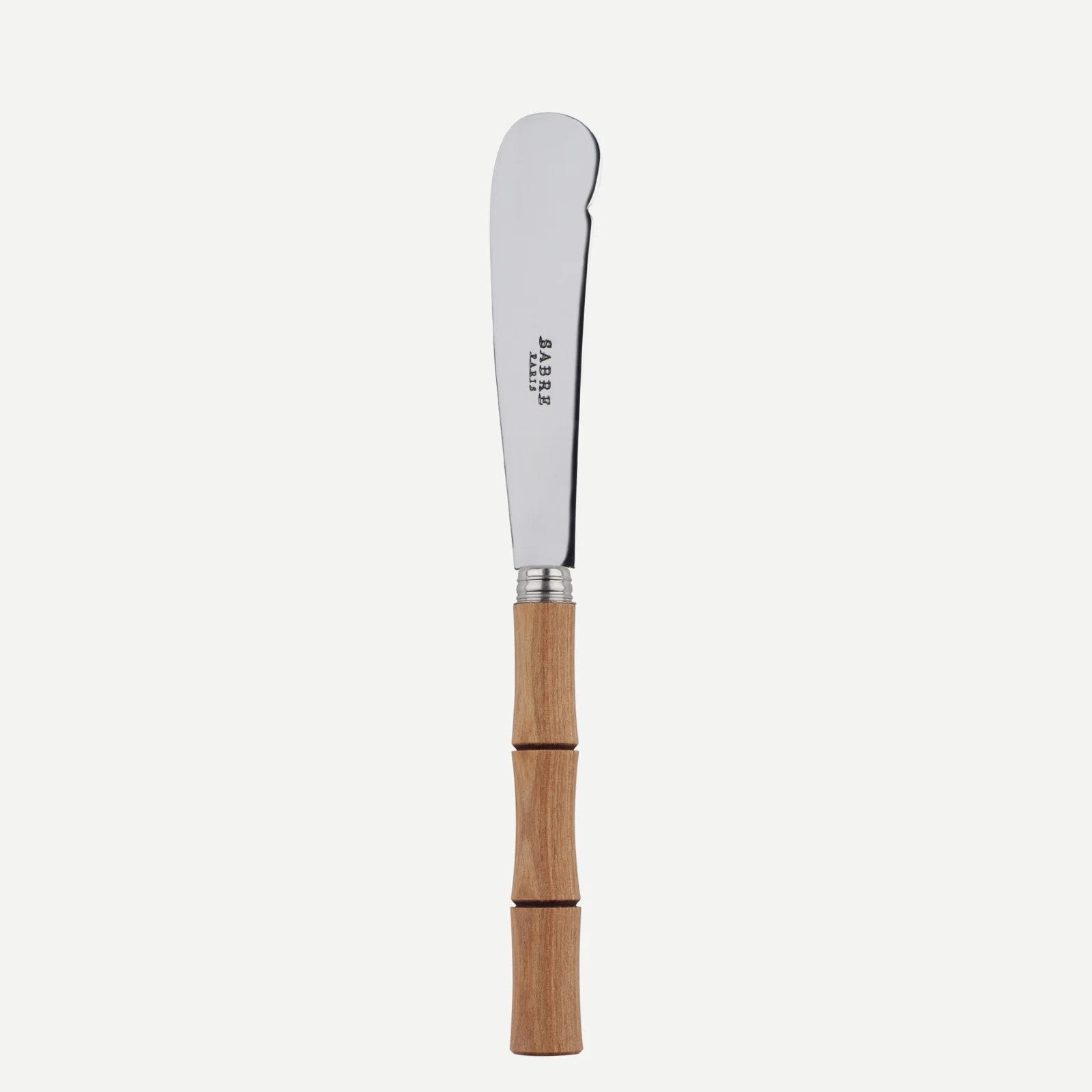 Sabre Paris Bamboo Butter Knife - Light Press Wood