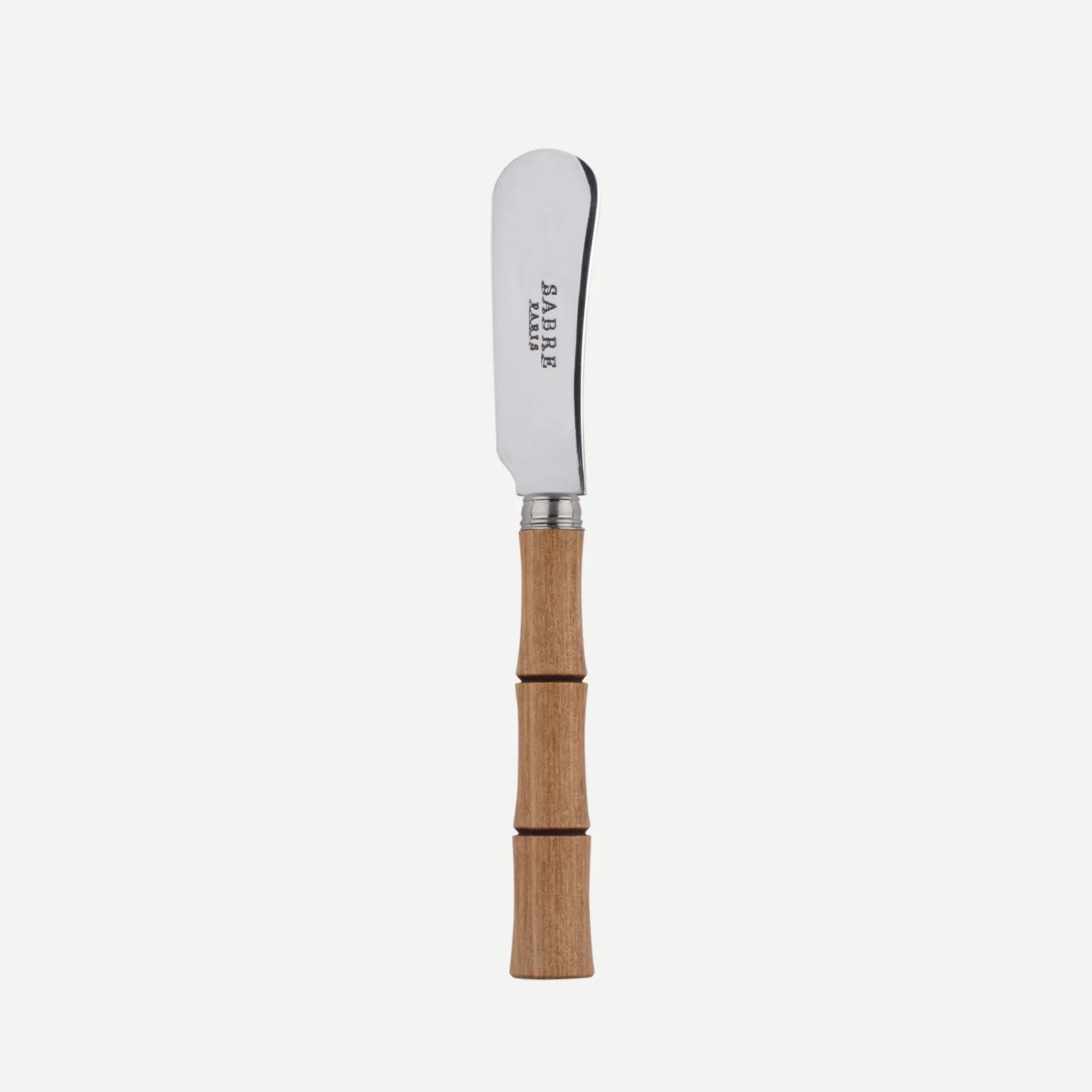 Sabre Paris Bamboo Butter Spreader - Light Press Wood