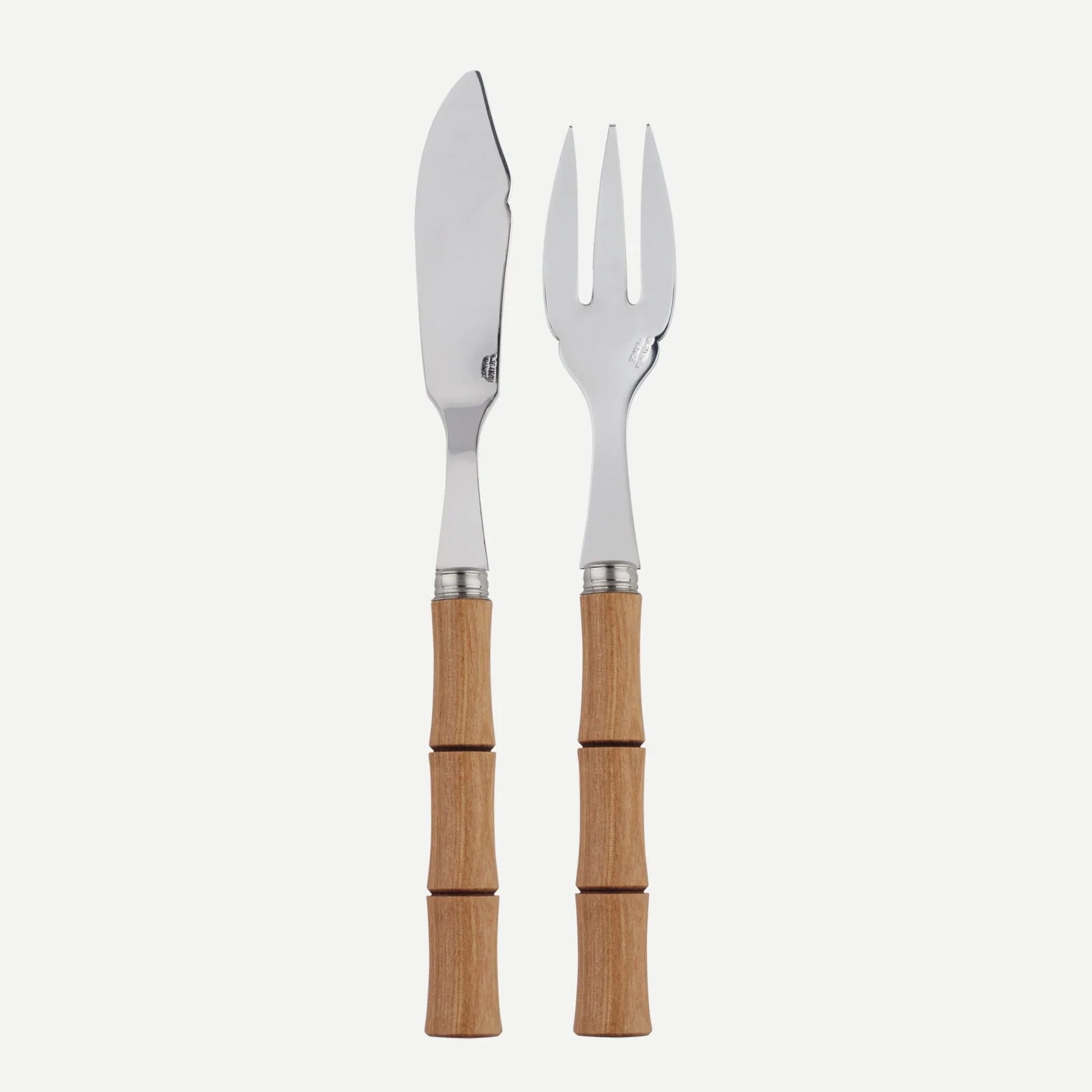 Sabre Paris Bamboo Fish Set - Light Press Wood
