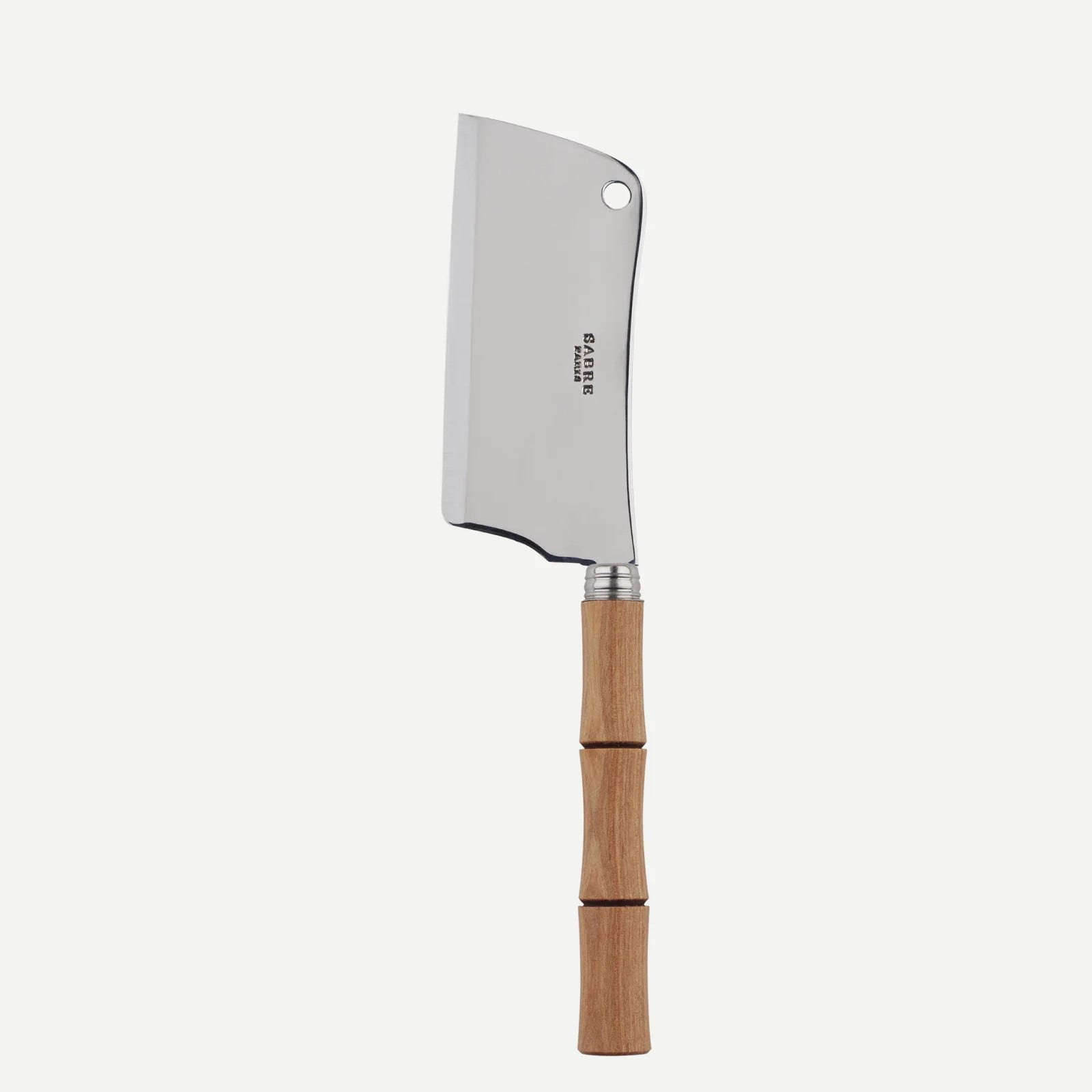 Sabre Paris Bamboo Cheese Cleaver - Light Press Wood