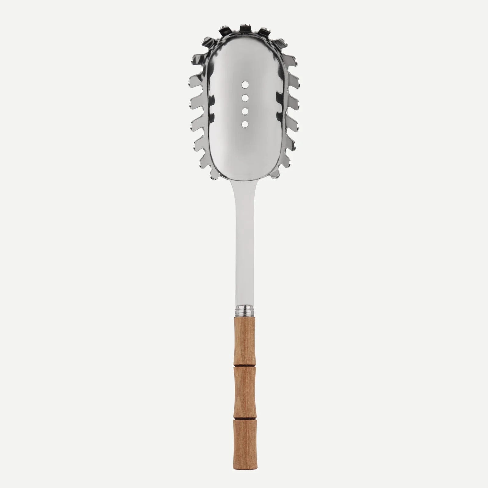 Sabre Paris Bamboo Spaghetti Spoon - Light Press Wood