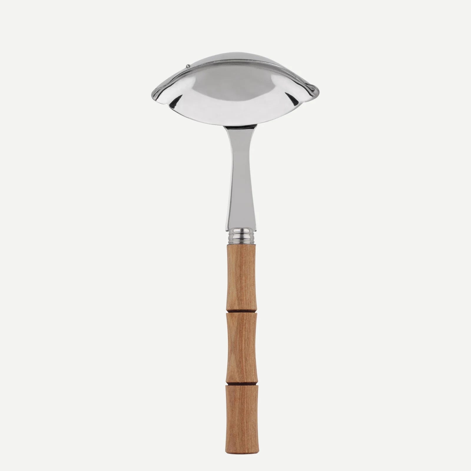 Sabre Paris Bamboo Gravy Ladle - Light Press Wood