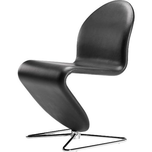 Verpan System 1-2-3 Standard Dining Chair with Butterfly Base