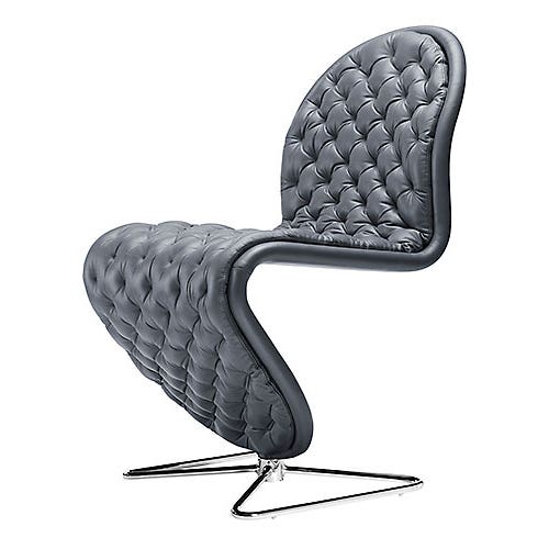 Verpan System 1-2-3 Deluxe Dining Chair with Butterfly Base