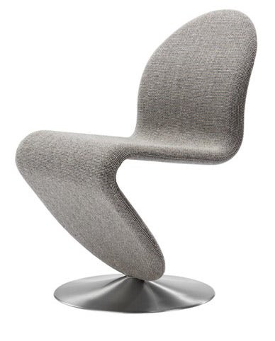 Verpan System 1-2-3 Standard Dining Chair with Round Base