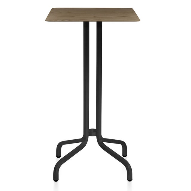 Emeco 1 Inch Dark Powder Coated Bar Table