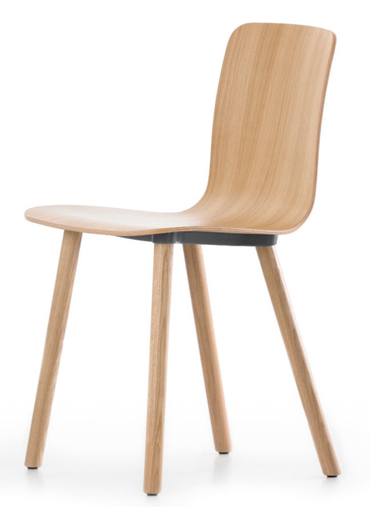 Vitra HAL RE Tube Armchair with Writing Tablet