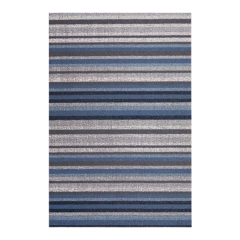 Chilewich Horizon Stripe Shag Mat
