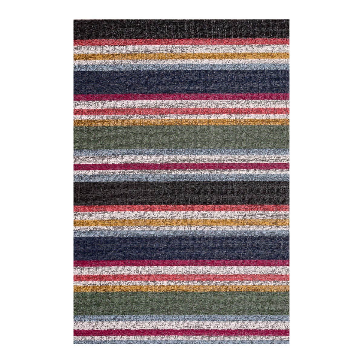 Chilewich Shuffle Stripe Shag Mat