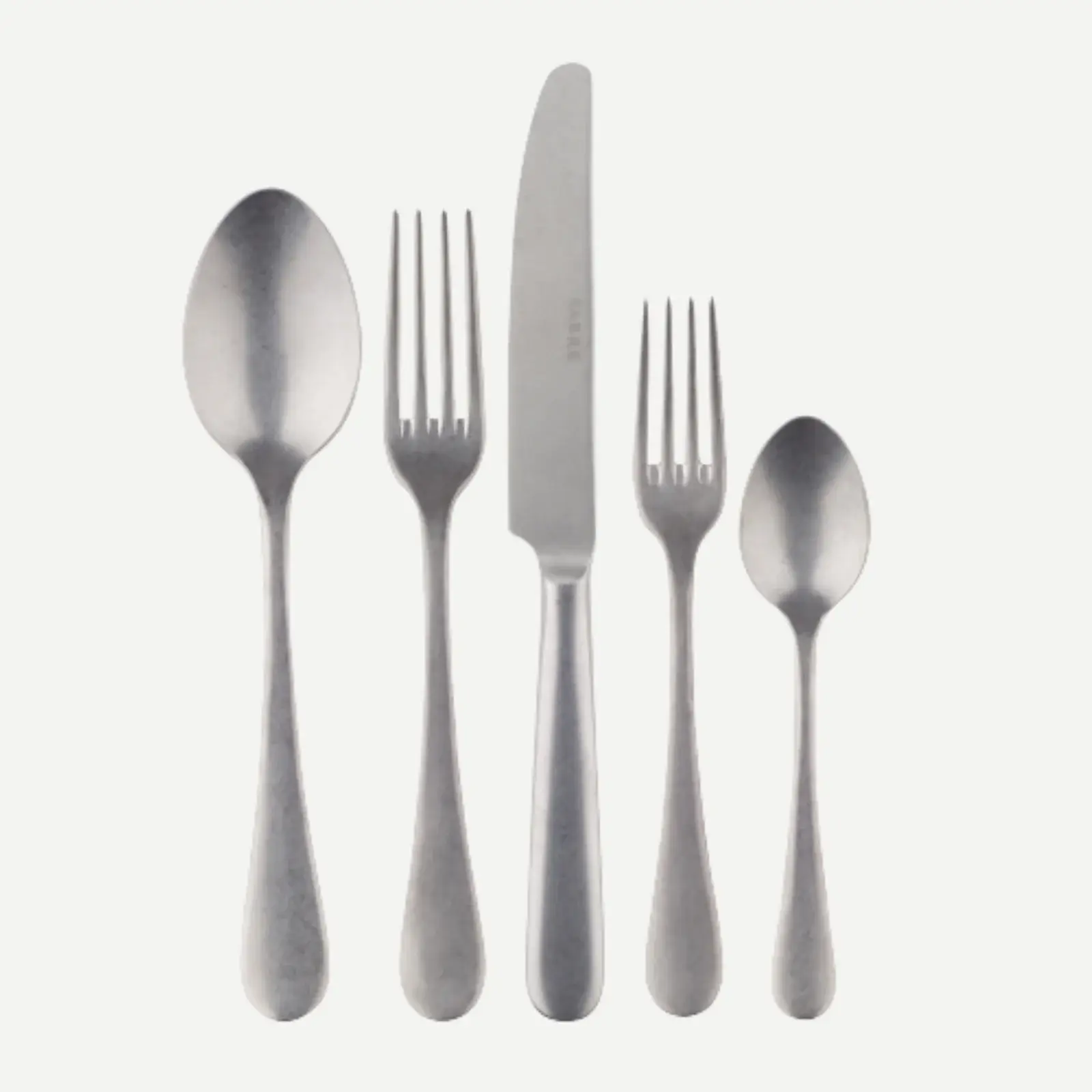 Sabre Paris Marius 5 Pieces Cutlery Set - Stainless Steel