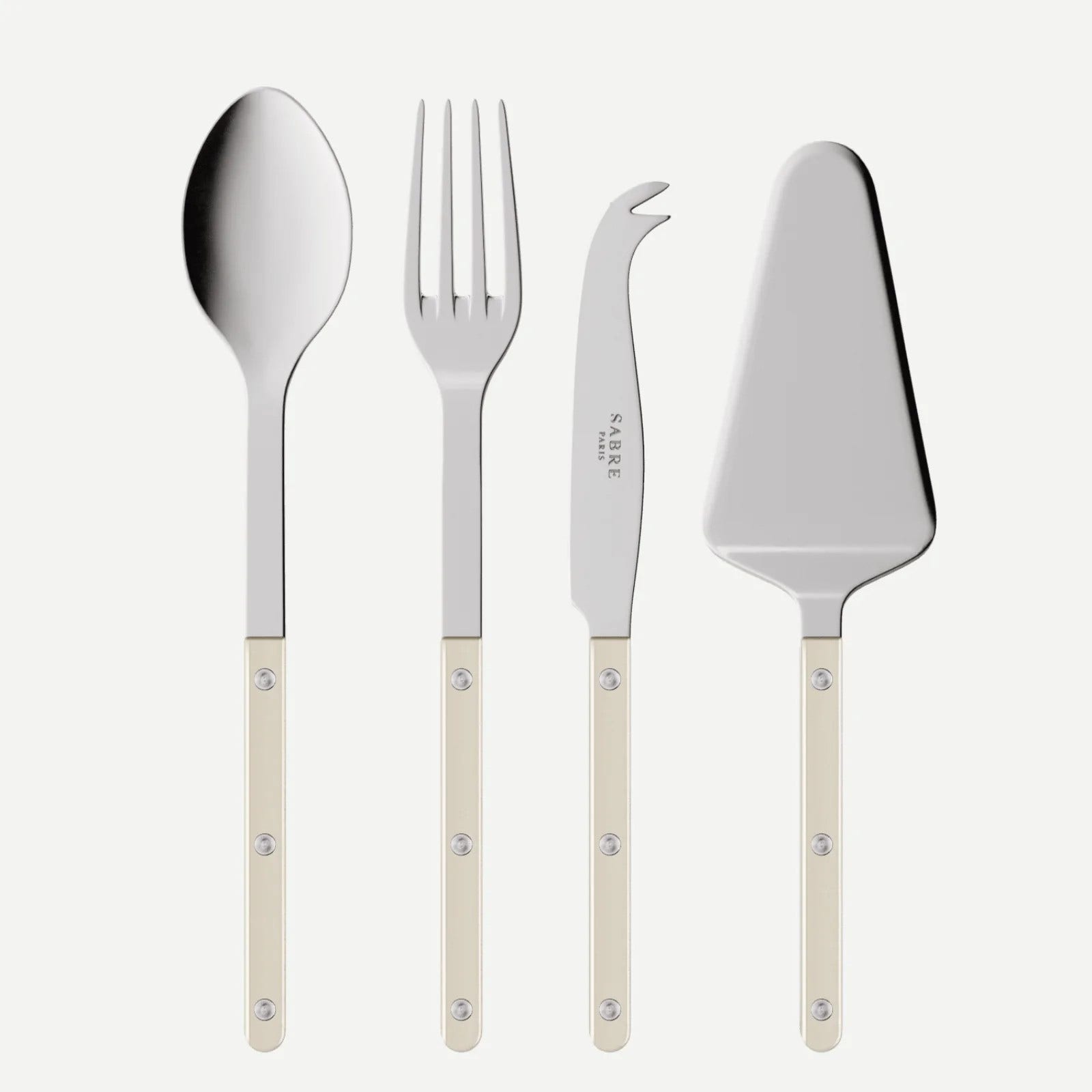 Sabre Paris Bistrot Pearly Set Of 4 Bistrot Must-have Serving Pieces