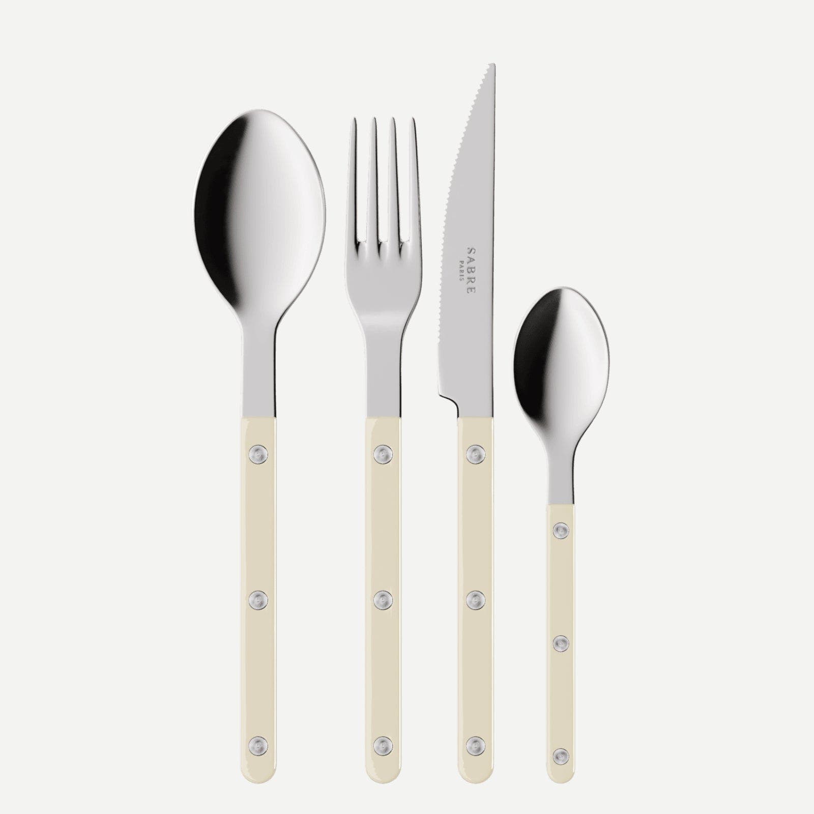Sabre Paris Bistrot Solid 4 Pieces Cutlery Set