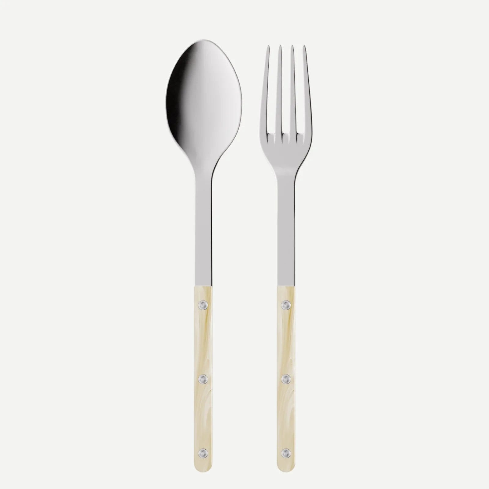 Sabre Paris Bistrot Horn Serving Set - Faux Horn