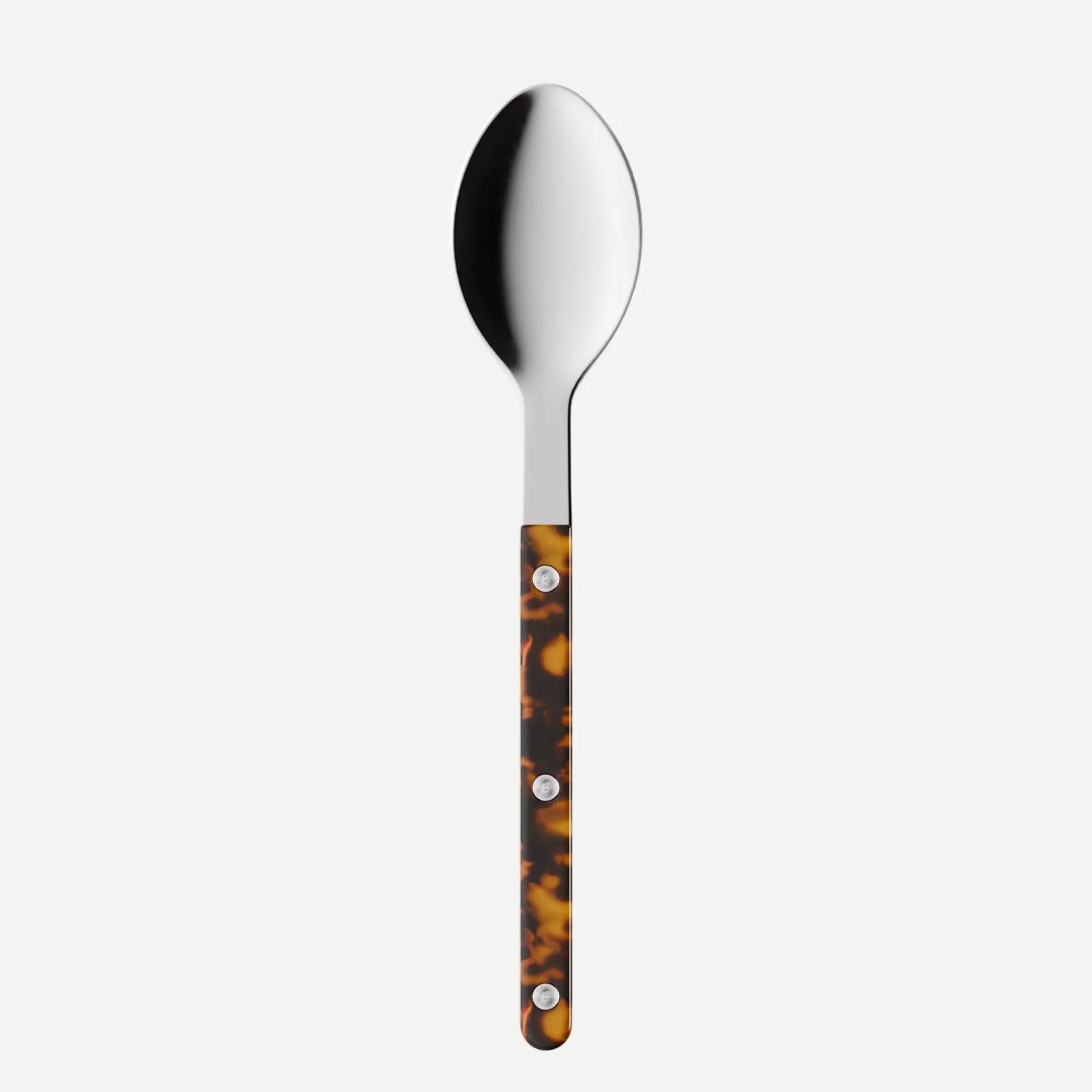 Sabre Paris Bistrot Tortoise Soup Spoon - Faux Tortoise
